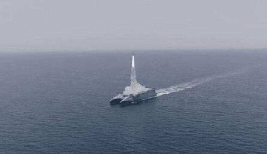 ببینید | پدافند برد بلند ایرانی به دریا رسید