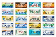 پلاک خودروها در آمریکا چه شکلی است؟