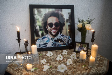 سخنان بهرام افشاری، شهاب حسینی و همایون اسعدیان در یادبود جواد گنجی، از جان‌باختگان اعتراضات دی‌ماه