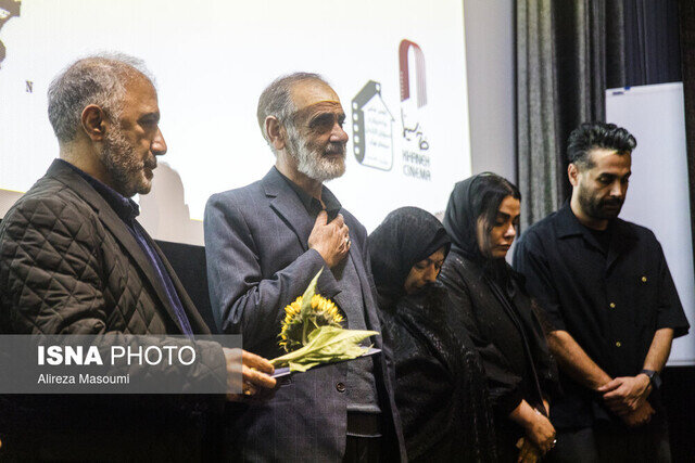 سخنان بهرام افشاری، شهاب حسینی و همایون اسعدیان در یادبود جواد گنجی، از جان‌باختگان اعتراضات دی‌ماه