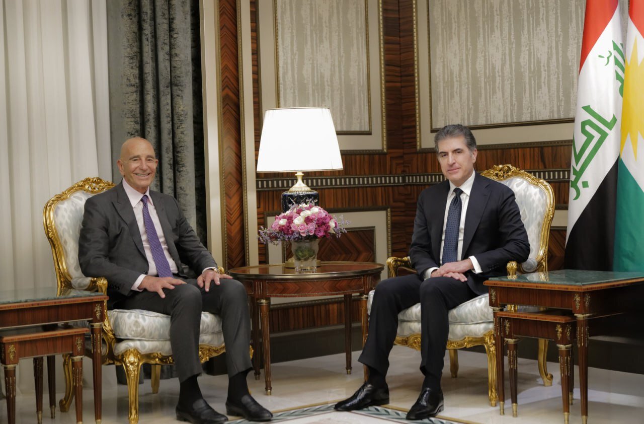 در سایه افزایش تنش‌ها در منطقه؛ باراک با بارزانی دیدار کرد/ اقلیم کُردستان همچون همیشه، به عنوان عامل آرامش و ثبات در منطقه باقی می‌ماند