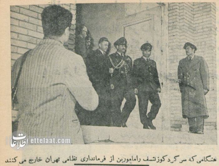 جاسوس چندجانبه شوروی در تهران بازداشت شد؛ بهمن ۱۳۳۴ + عکس‌