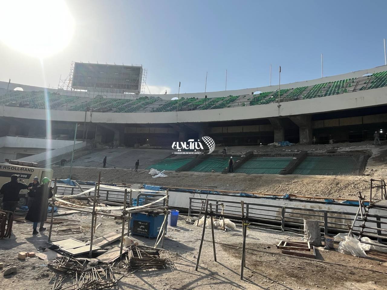 عکس | جایگاه تاریخی استقلالی‌ها تخریب شد!