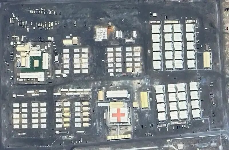 تصاویری از تمرین سپاه برای حمله موشکی به پایگاه الظفره آمریکا در امارات + عکس