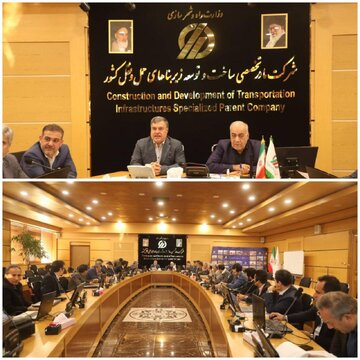 پیگیری آخرین وضعیت پروژه‌های راه و راه‌آهن استان با حضور معاون وزیر راه