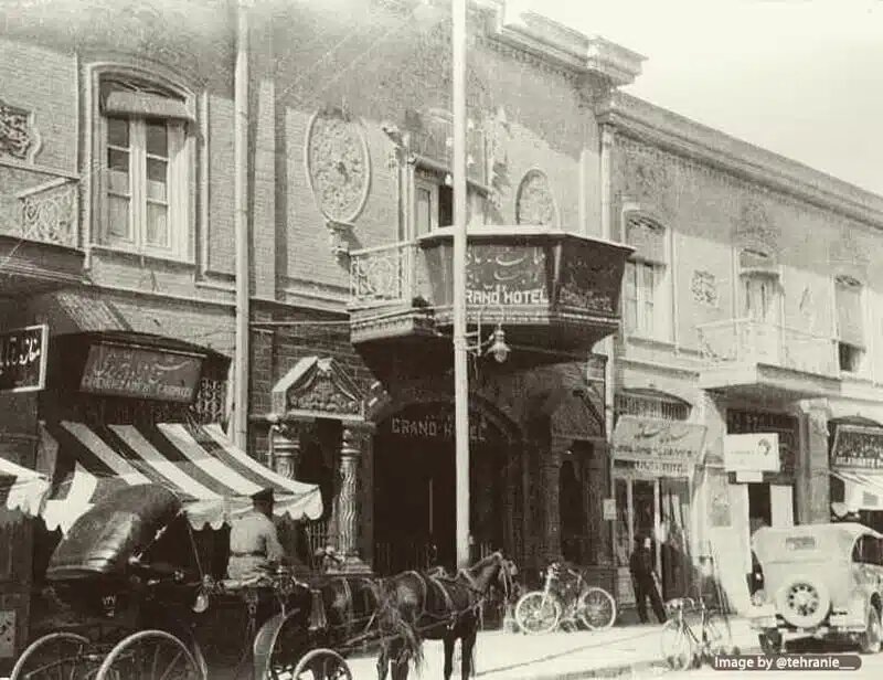 گراند هتل در آتش؛ پایان تلخ بنایی که تاریخ ایران را تغییر داد