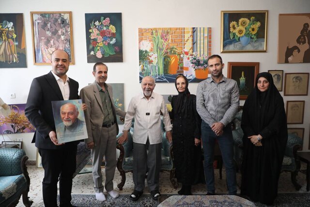 معاون صدا به دیدار امیر نوری رفت