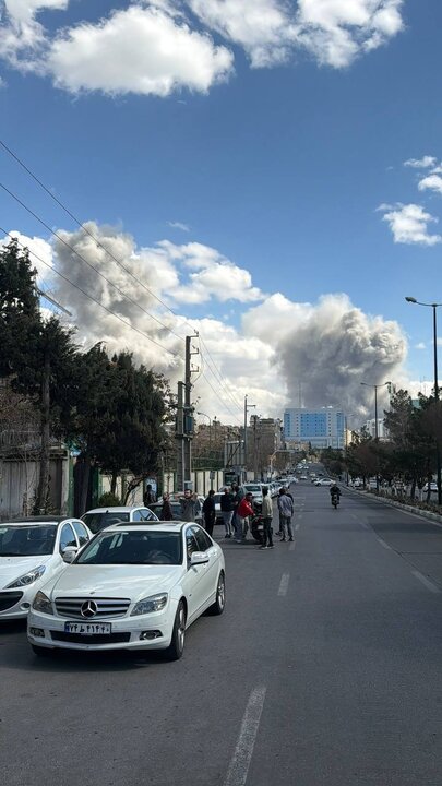 تصاویری از انفجار در نقاط مختلف تهران