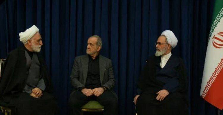 سومین جلسه «شورای موقت رهبری» تشکیل شد + عکس