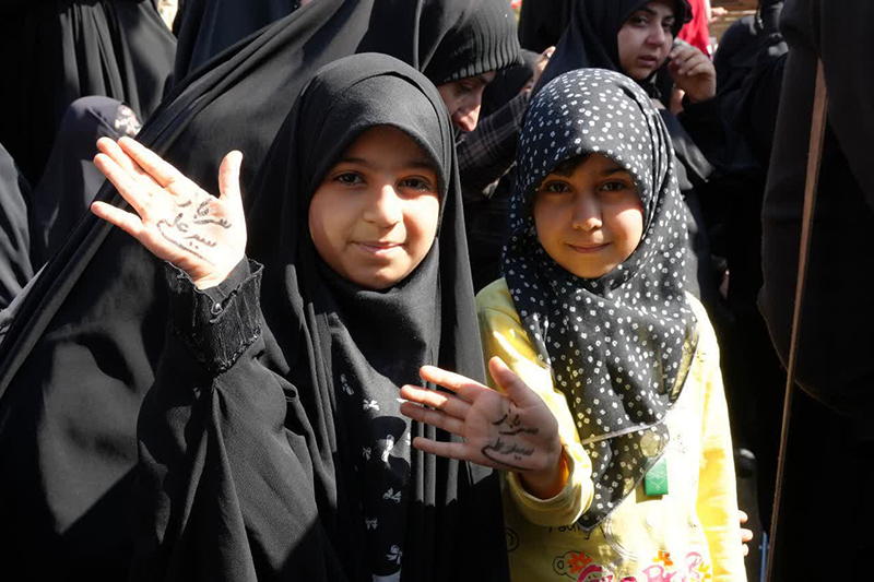 حضور دانش آموزان استان سمنان در اجتماع "سوگ و حماسه" از نگاه تصویر