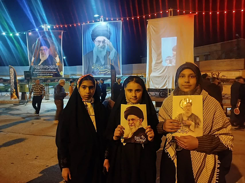 حضور دانش آموزان استان سمنان در اجتماع "سوگ و حماسه" از نگاه تصویر