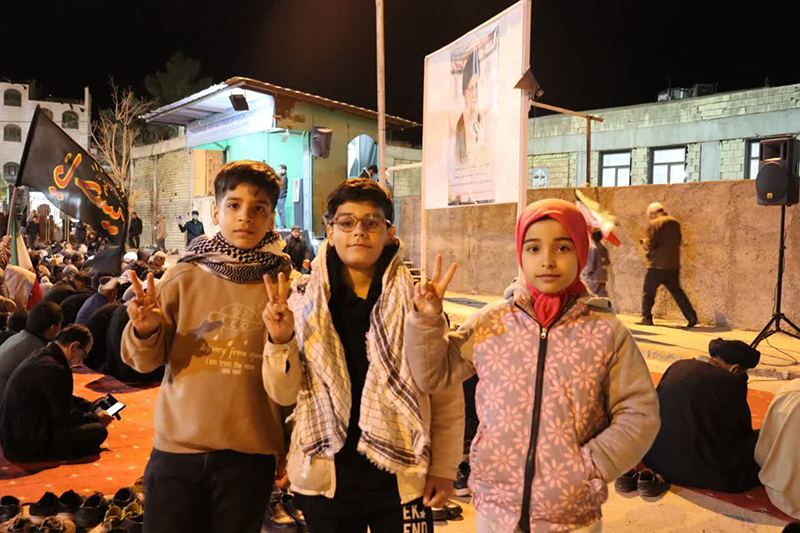 حضور دانش آموزان استان سمنان در اجتماع "سوگ و حماسه" از نگاه تصویر