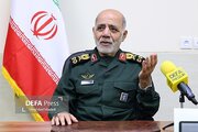 ببینید | سرلشکر عبداللهی خطاب به دشمن: تعداد موشک‌های ایران را در میدان نبرد بشمارید