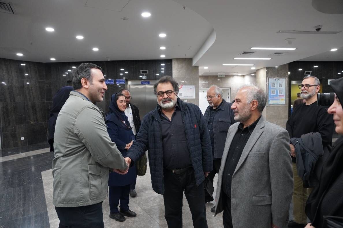 دیدار سینماگران با کادر درمان بیمارستانهای امام خمینی و شریعتی