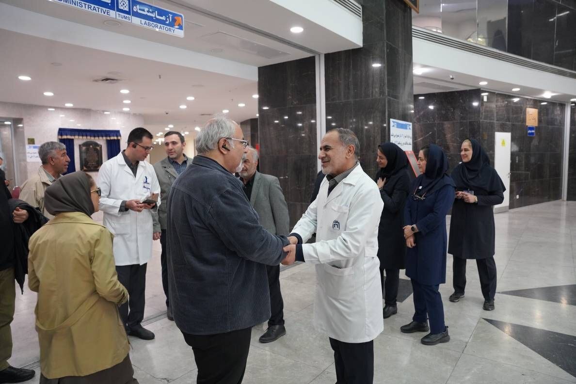دیدار سینماگران با کادر درمان بیمارستانهای امام خمینی و شریعتی