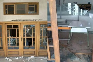 میزان آسیب به ساختمان‌های تاریخی دانشگاه هنر پس از حمله/عکس