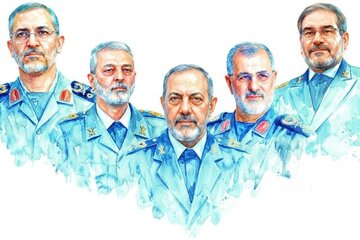 آغاز مراسم تشییع فرماندهان شهید «جنگ رمضان»  از سرلشکر موسوی، پاکپور، شمخانی تا امیر نصیرزاده