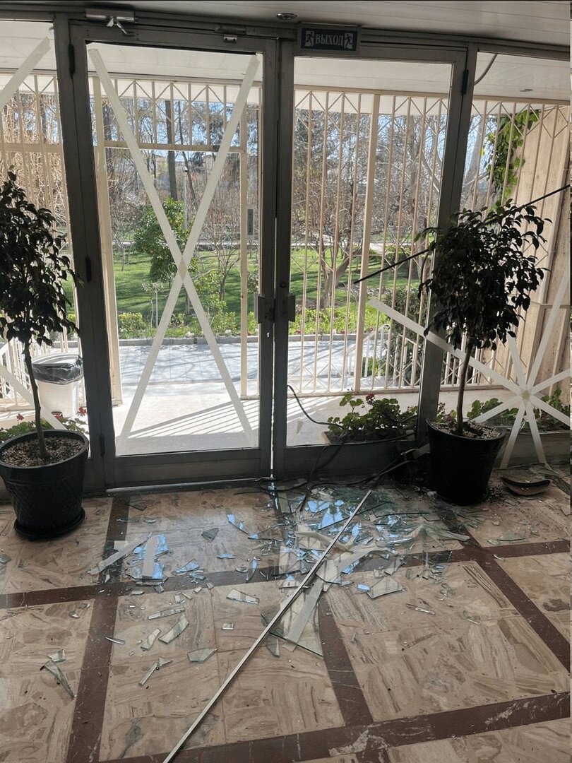 مسکو از آسیب دیدن سرکنسولگری روسیه در حملات به اصفهان خبر داد/ عکس