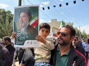 تصاویر | طنین آزادی قدس در کرانه‌های خلیج فارس؛ خروش دریادلان بندر امام علیه هیمنه پوشالی