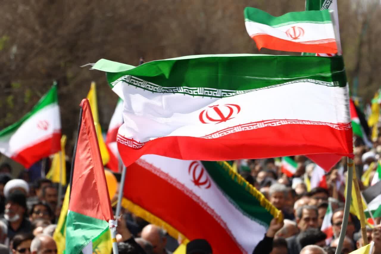 برگزاری مراسم راهپیمایی روز قدس در استان یزد
