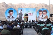 اجرای «پویش درختکاری ۱+۱۶۵» به یاد رهبر شهید و شهدای مدرسه میناب در کرمان
