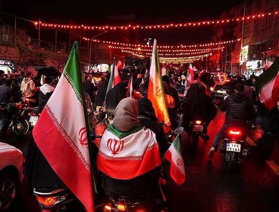 رژه موتورها در بلوار کشاورز و خیابان انقلاب +عکس