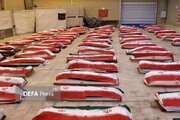 ۹ شهید لرستانی ناوشکن دنا در خرم‌آباد تشییع می شوند