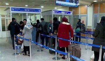 ارائه خدمات به بیش از ۳۲ هزار مسافر در پایانه‌ مرزی باشماق مریوان در شرایط جنگی