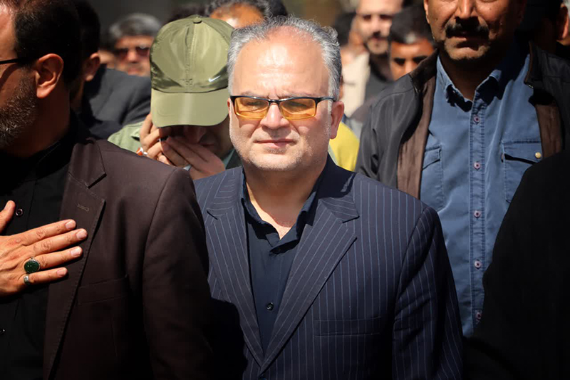 تشییع  پیکر پاک ۵ شهید حملات رژیم صهیونیستی و آمریکا در سمنان