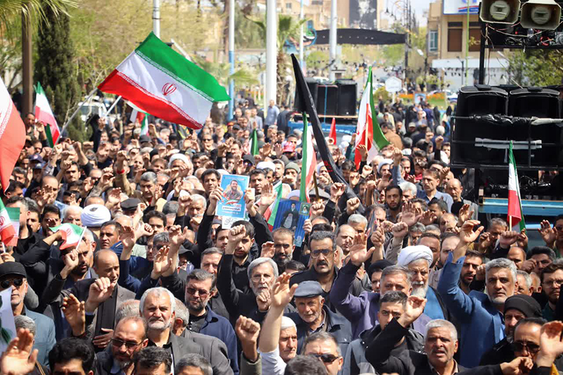 تشییع  پیکر پاک ۵ شهید حملات رژیم صهیونیستی و آمریکا در سمنان