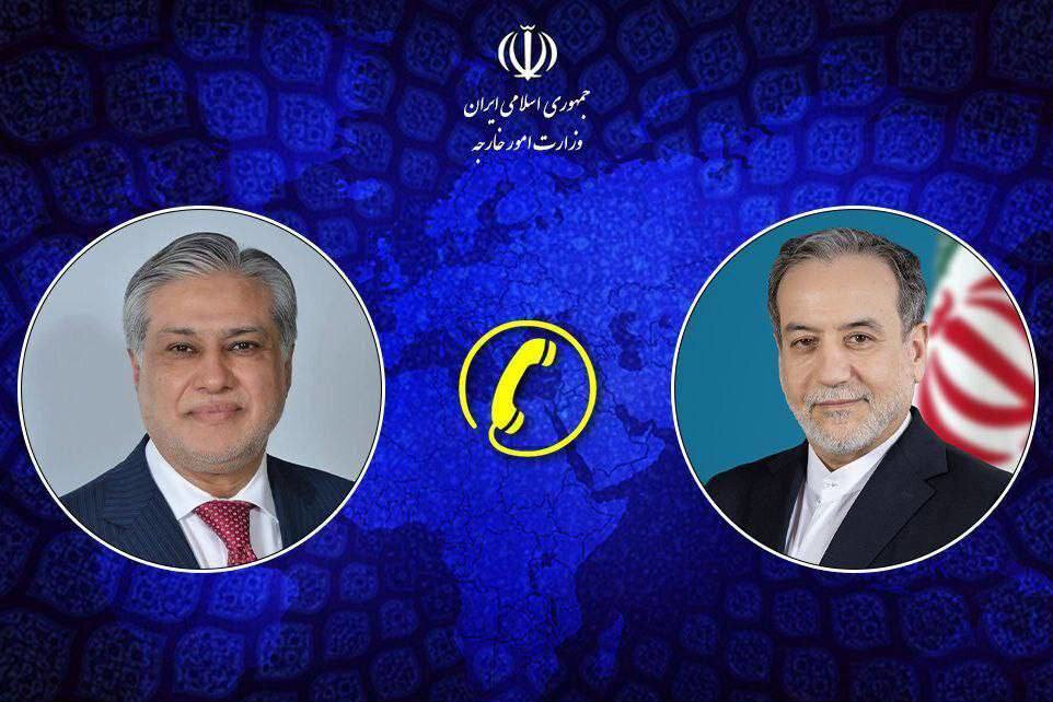 عراقچی با وزیر خارجه پاکستان گفتگو کرد