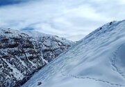 عکس | بارش برف بهاری در مشا، صبح امروز