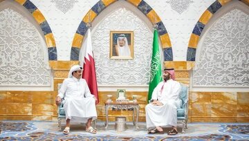 در پی بالا گرفتن جنگ در منطقه صورت گرفت؛  دیدار بن سلمان با امیر قطر و پادشاه اردن