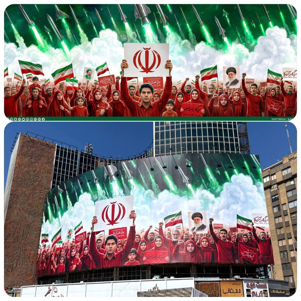 سوژه دیوارنگاره جدید میدان ولیعصر چیست؟+ تصویر