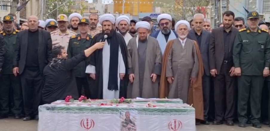 تشییع پیکر پاک شهدای حمله آمریکایی - صهیونی در گرمی