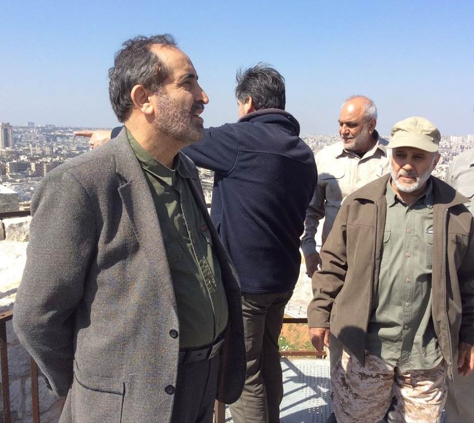 تصویری دیده نشده از فرماندهان شهید در حلب سوریه؛ سال ۱۳۹۷