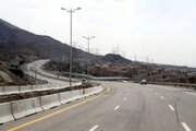آزادراه خرم آباد بروجرد مسدود شد