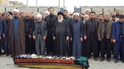 تشییع پیکر دکتر غلامحسین صاحبی، عضو ادوار شورای شهر مشهد به خاک سپرده شد