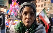 ببینید | صحبت‌های یک دختر در تجمع تهران: اگر بدانم حجاب به امنیت ملی کشورم کمک می‌‍کند، چادر به سر می‌کنم