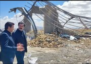 بازدید معاون رئیس‌جمهور از روستاهای هدف حمله آمریکایی صهیونیستی در شهرستان‌های همدان