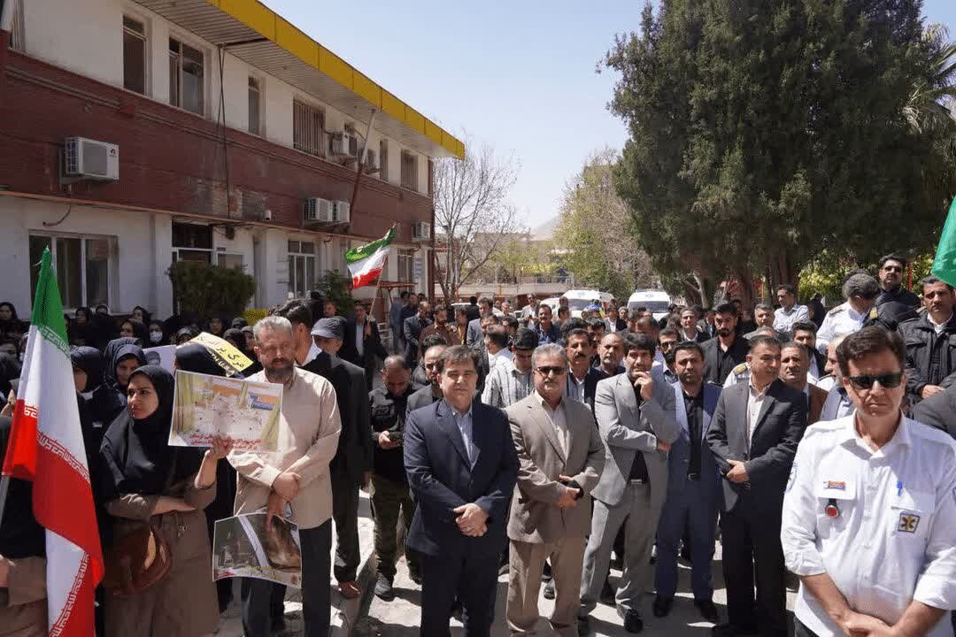 اعلام انزجار کادر درمان لرستان از حملات آمریکا و اسرائیل به مراکز درمانی کشور
