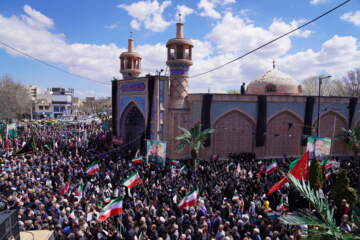 اجتماع باشکوه اردبیلی ها در اربعین رهبر شهید انقلاب