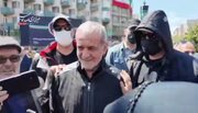 ببینید | گپ و گفت صمیمی رئیس جمهور با مردم در حاشیه اربعین رهبر شهید انقلاب