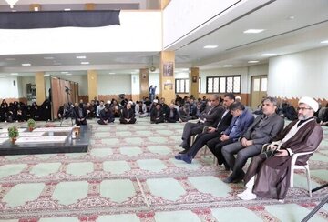 مراسم چهلم شهادت رهبر انقلاب در دانشگاه شهید باهنر کرمان برگزار شد