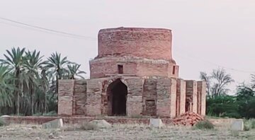 گنبد سرخ؛ شاهکاری ارغوانی از معماری میانه اسلامی در بخش شمیل بندرعباس گنبد سرخ؛ شاهکاری ارغوانی از معماری میانه اسلامی در بخش شمیل بندرعباس