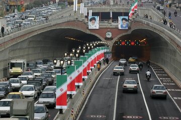 این تونل تهران امشب مسدود است این تونل تهران امشب مسدود است