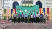حضور مشترک شورای بسیج نیروگاه و صنایع بندرعباس در گلزار شهدا به مناسبت روز کارگر