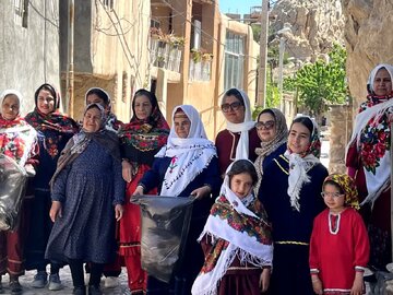 پویش سالانه پاکسازی قلعه‌بالا؛ تجلی روح همدلی و مسئولیت‌پذیری زیست‌محیطی اهالی روستا