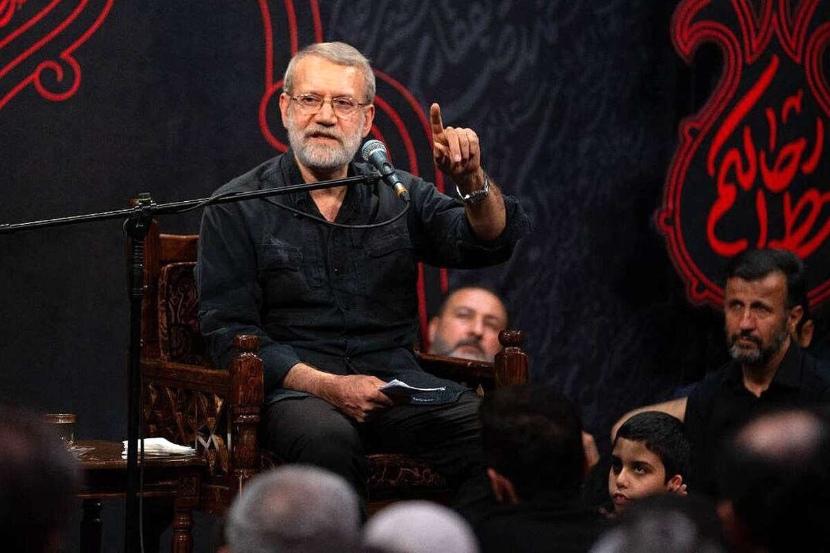 ماجرای منبر رفتن علی لاریجانی در هیئت میثم مطیعی چه بود/ دبیر فقید شعام در هیئت مداح آنتی مذاکره چه گفت؟ + عکس