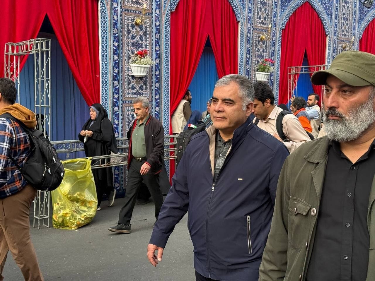 حضور چهره‌های دولت پزشکیان در اجتماع از امام‌رضایی‌ها؛ از حضرتی تا وزیر نفت + عکس